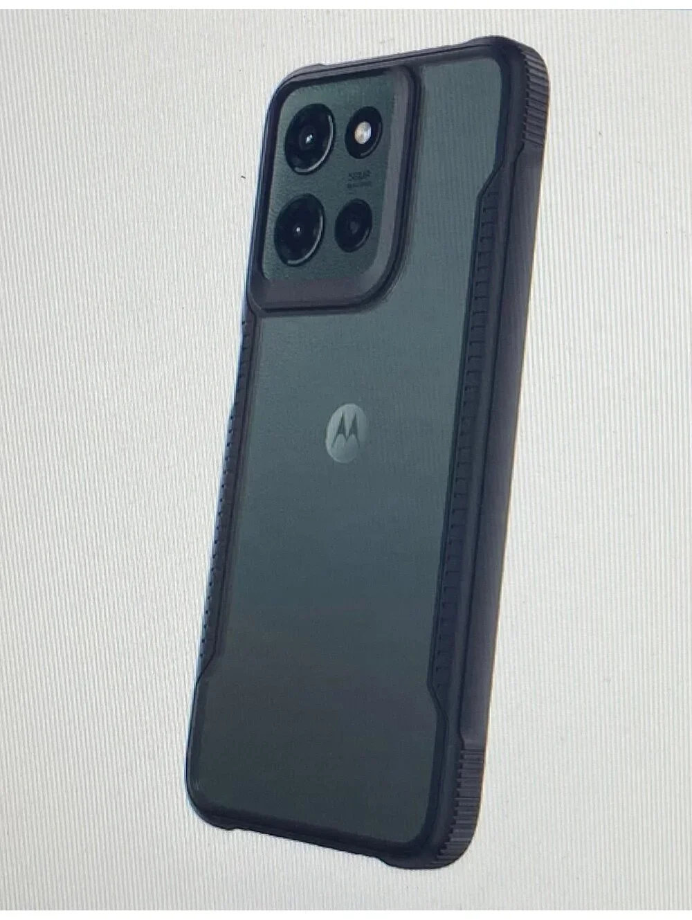 Onn Case for Motorola moto g 5G (2025) Black/ Clear